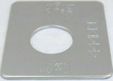 GG Switch Plate for Peterbilt Fuel Level Left & Right Stainless Steel #68471