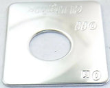 Switch Plate for Peterbilt Clearance Lights On/ Off Stainless Steel GG#68474