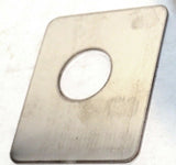 Switch Plate for Peterbilt Engine Fan On/ Auto Stainless Steel GG#68475