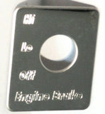 Switch Plate for Peterbilt Engine Brake Stainless Steel GG#68483