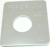 Switch Plate for Peterbilt Engine Brake Stainless Steel GG#68483