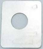 Switch Plate for Peterbilt Lift Axle Up/ Down Stainless Steel GG#68486 Each