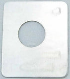 Switch Plate for Peterbilt Lift Axle Up/ Down Stainless Steel GG#68486 Each