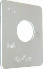 GG Toggle Switch Plate for Peterbilt Air Suspension Def/ Inf Stainless #68490