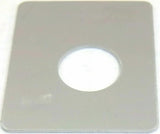Toggle Switch Plate for Peterbilt 359 379 Train Horn On/ Off Stainless GG#68495