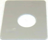Toggle Switch Plate for Peterbilt 359 379 Train Horn On/ Off Stainless GG#68495
