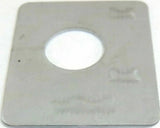 Toggle Switch Plate for Peterbilt 359 379 Train Horn On/ Off Stainless GG#68495