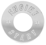 Switch Plate for Peterbilt Engine Start Button Stainless Steel GG#68496