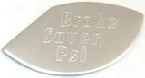 Gauge Emblems for Peterbilt Brake Saver PSI Oil Temp Stainless GG#68501