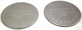 Gauge Emblem Set for Peterbilt RPM & MPH Stainless Block Letters GG#68503