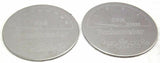 Gauge Emblem Set for Peterbilt RPM & MPH Stainless Block Letters GG#68503
