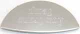 Gauge Emblem for Peterbilt Auxiliary Transmission Oil Temp Stainless GG#68506