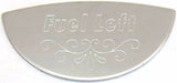 Gauge Emblem for 359/379 Peterbilt Fuel Level Left Stainless Steel GG#68507
