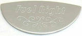 GG Gauge Emblem Peterbilt Fuel Level Right Stainless Steel Block Letters #68508