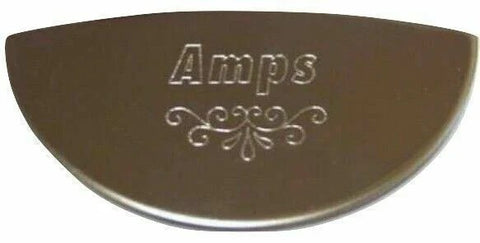 GG Gauge Emblem for Kenworth Amps Stainless Steel Block Letters #68512