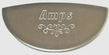 GG Gauge Emblem for Kenworth Amps Stainless Steel Block Letters #68512