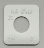 Switch Plate for Kenworth Trailer Clearance Stainless Block Letters GG#68522