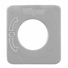 Toggle Switch Plate for Kenworth Wiper Stainless Steel Block Letters GG#68547