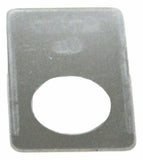 GG Indicator Plate for Kenworth Diff Lock Stainless Steel Block Letters #68559