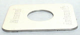 Fits Kenworth Stainless Steel Manual Automatic Switch Plate Block Letter GG68583