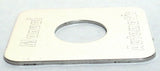 Fits Kenworth Stainless Steel Manual Automatic Switch Plate Block Letter GG68583