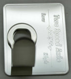 Switch Guard for Kenworth Two Speed Axle Stainless Steel Block Letters GG#68614
