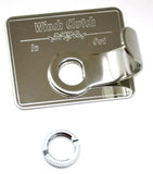 Switch Guard for Kenworth Winch Clutch Stainless Steel Block Letters GG#68616