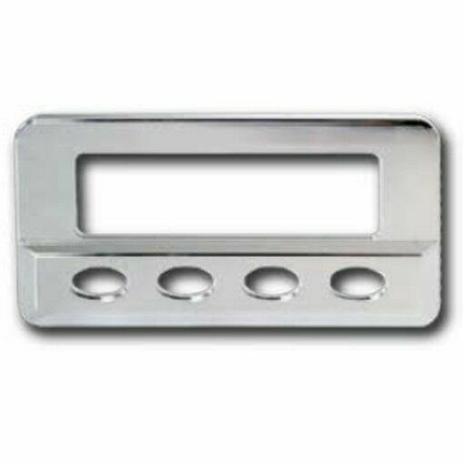 Cat Engine Sensor Interior Cover Trim Plain Chrome Plastic for Kenworth 06+ W T