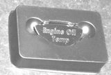 GG Gauge Emblem for Kenworth Engine Oil Temperature Stainless Steel #68641