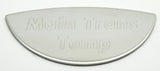 GG Gauge Emblem for Kenworth Main Transmission Temperature Stainless #68642