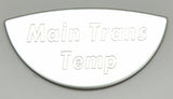 GG Gauge Emblem for Kenworth Main Transmission Temperature Stainless #68642