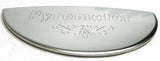 GG Gauge Emblem for Kenworth Pyrometer Stainless Steel Block Letters #68645