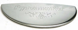 GG Gauge Emblem for Kenworth Pyrometer Stainless Steel Block Letters #68645