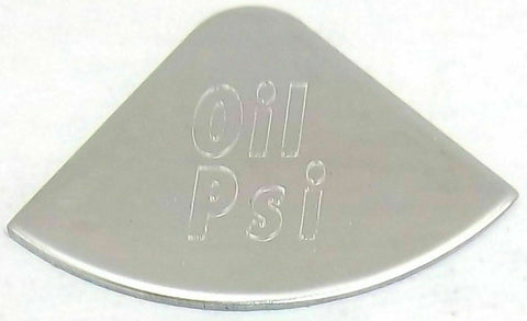 GG Gauge Emblem for Kenworth Oil PSI Stainless Steel #68651