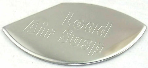 GG Gauge Emblem for Kenworth Load Air Suspension Stainless Steel #68654
