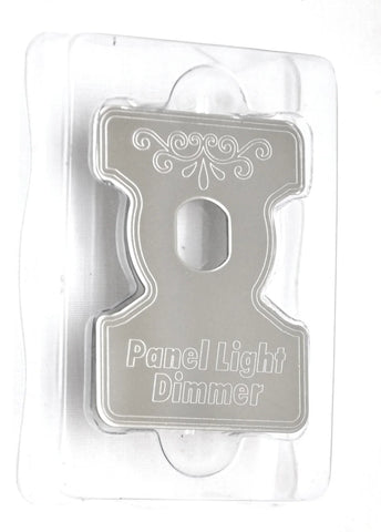 Switch Plate for Kenworth Panel Light Dimmer Stainless Block Letters GG#68731