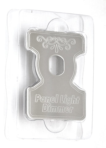 Switch Plate for Kenworth Panel Light Dimmer Stainless Block Letters GG#68731