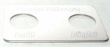 Switch Plate for Freightliner Power Mirrors Left/Right Stainless Steel GG#68742