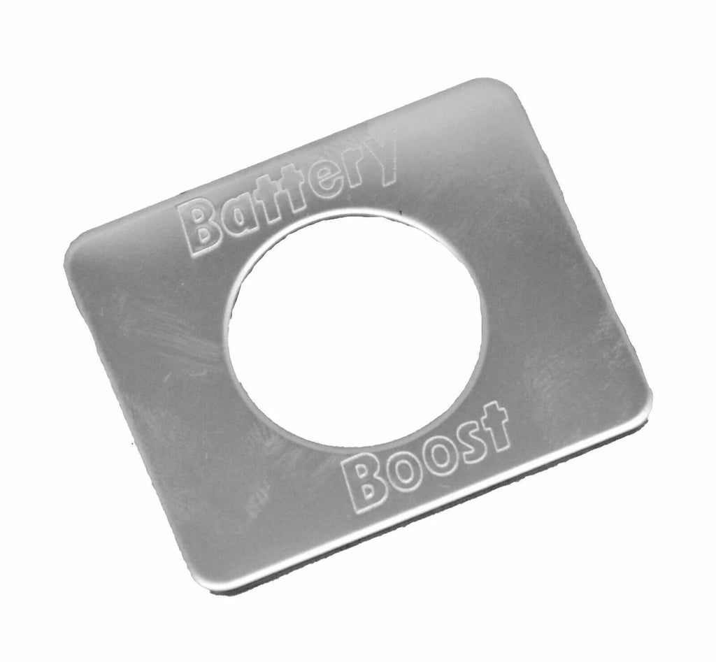 GG Switch Plate for Freightliner Battery Boost Block Letters Stainless #68750