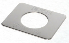 Switch Plate for Freightliner Engine Override Stainless Block Lettering GG#68751