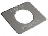 Switch Plate for Freightliner Engine Override Stainless Block Lettering GG#68751