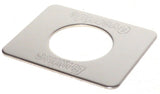 Switch Plate for Freightliner Engine Override Stainless Block Lettering GG#68751