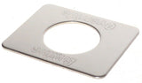 Switch Plate for Freightliner Engine Override Stainless Block Lettering GG#68751