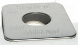 Switch Plate for Freightliner Heated Mirror On/ Off Stainless Steel GG#68765