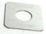 Switch Plate for Freightliner Heated Mirror On/ Off Stainless Steel GG#68765