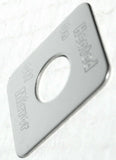 Switch Plate for Freightliner Heated Mirror On/ Off Stainless Steel GG#68765