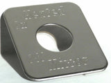 Switch Plate for Freightliner Heated Mirror On/ Off Stainless Steel GG#68765