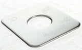 Switch Plate for Freightliner Utility Lights On/Off Stainless Block GG#68773