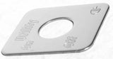 Switch Plate for Freightliner Utility Lights On/Off Stainless Block GG#68773
