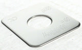 Switch Plate for Freightliner Utility Lights On/Off Stainless Block GG#68773